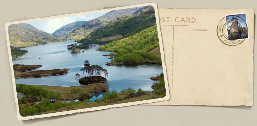 Monster Postcard