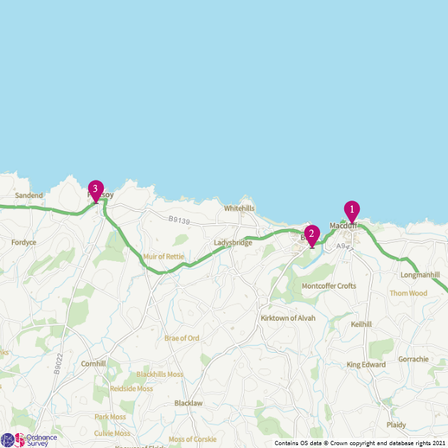 Aberdeen Coastal Path Map Aberdeenshire Coastal Trail | Visitscotland